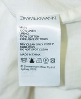 Zimmermann Hayycon Printed Linen Slip Dress
