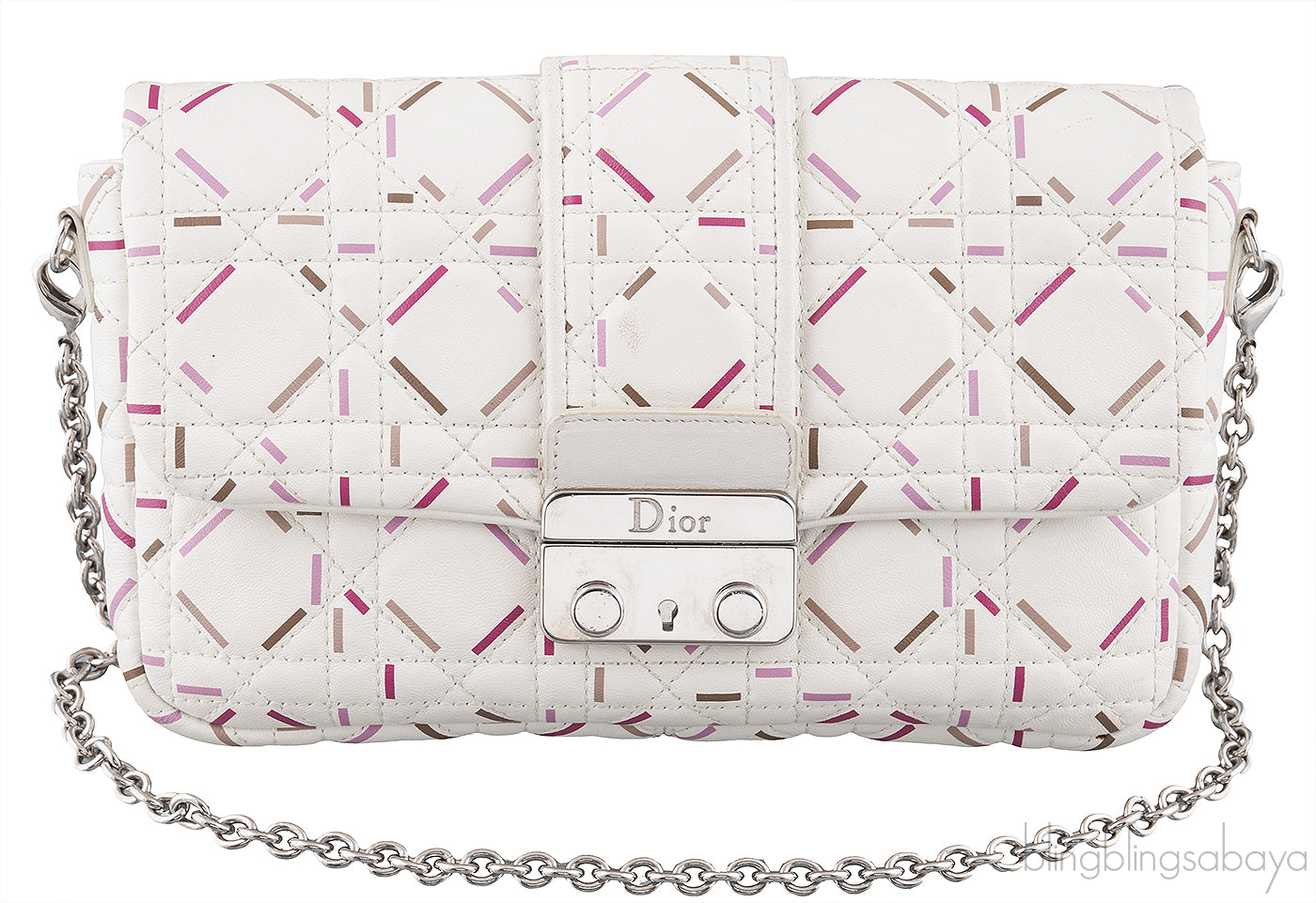 Cannage Quilted Crossbody Bag