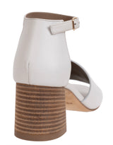 Hermes Viaggio 60 Calfskin White Sandals 37