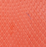 Fendi Orange Python Mini Peekaboo Bag