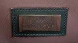 Gucci Crystal Embellished Horsebit Green Crocodile Mini Clutch