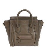 Celine Nano Olive Green Shoulder Bag