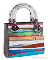 Lady Dior Art Multicolor Acrylic Mini Shoulder Bag