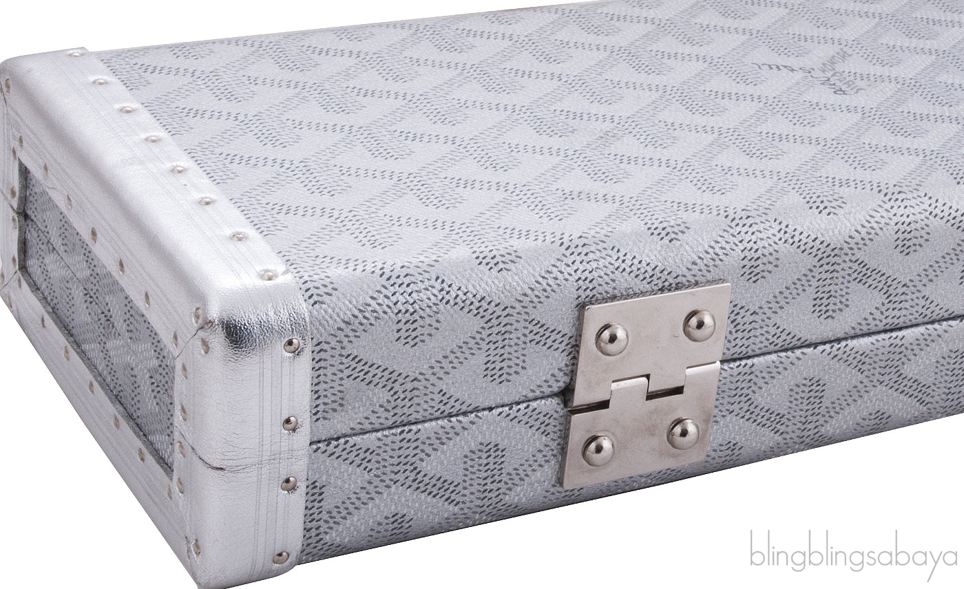 Silver Saint Honore Clutch