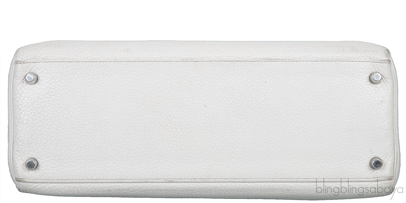 Kelly 35 White Retourne  PHW