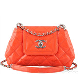 Coco Shine Accordion Patent Mini Bag