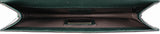 Gucci Crystal Embellished Horsebit Green Crocodile Mini Clutch