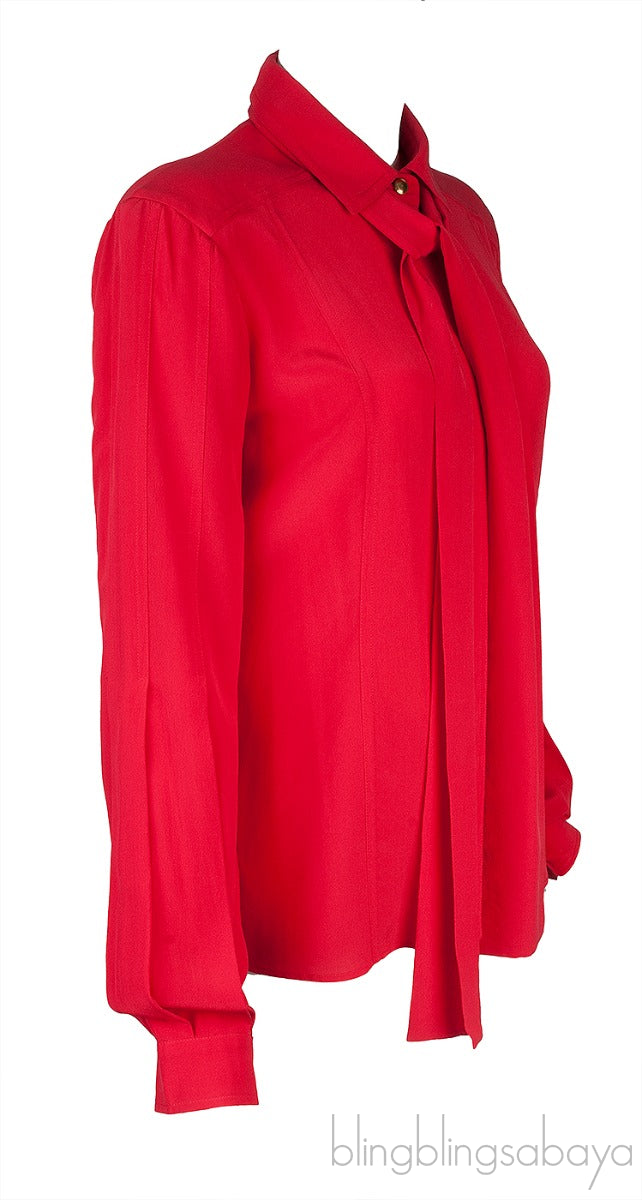 Red Long Sleeve Shirt