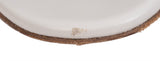 Hermes Viaggio 60 Calfskin White Sandals 37