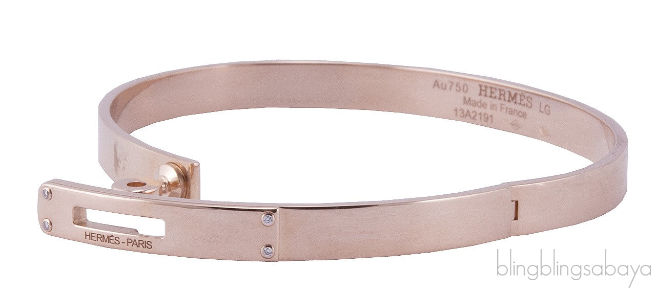 Rose Gold Kelly Diamond Bracelet LG