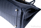 Birkin 35 Blue Marin Croco