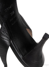 Hermes Black Night 70 Slingback Sandals