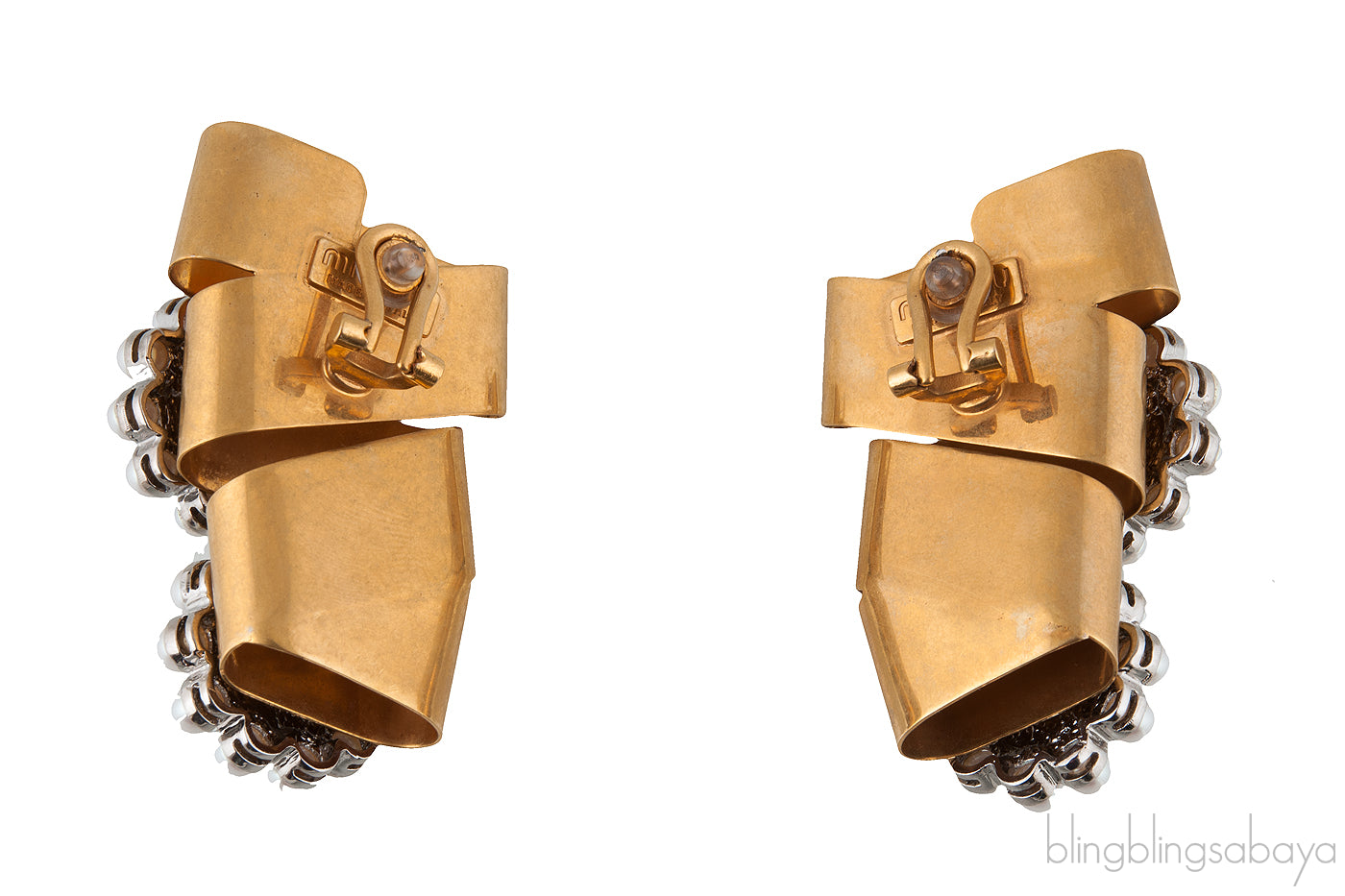 Orecchini Clip Pearl Earrings