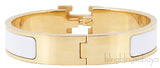 Clic Clac White H Bracelet PM