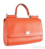 Orange Dauphine Mini Bag