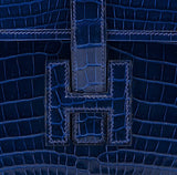 Jige Clutch Blue Niloticus