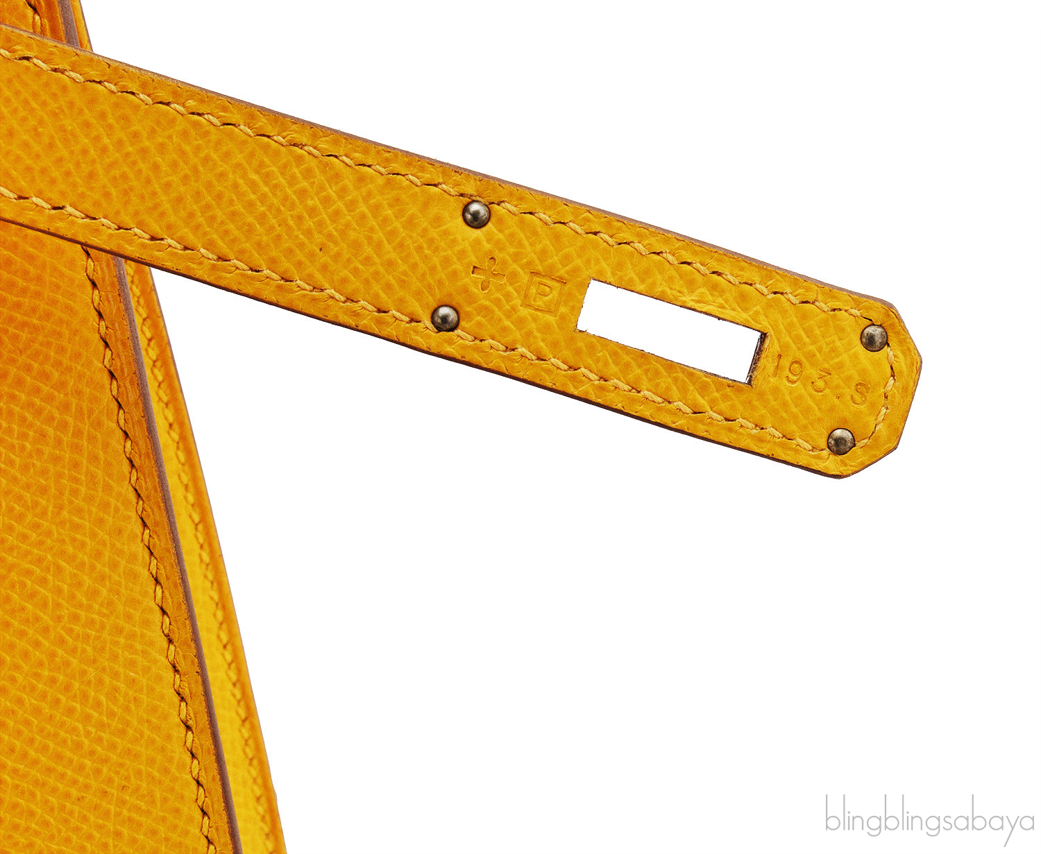 Kelly 32 Jaune d\'Or Epsom PHW