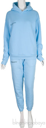 Light Blue Hoodie & Trouser