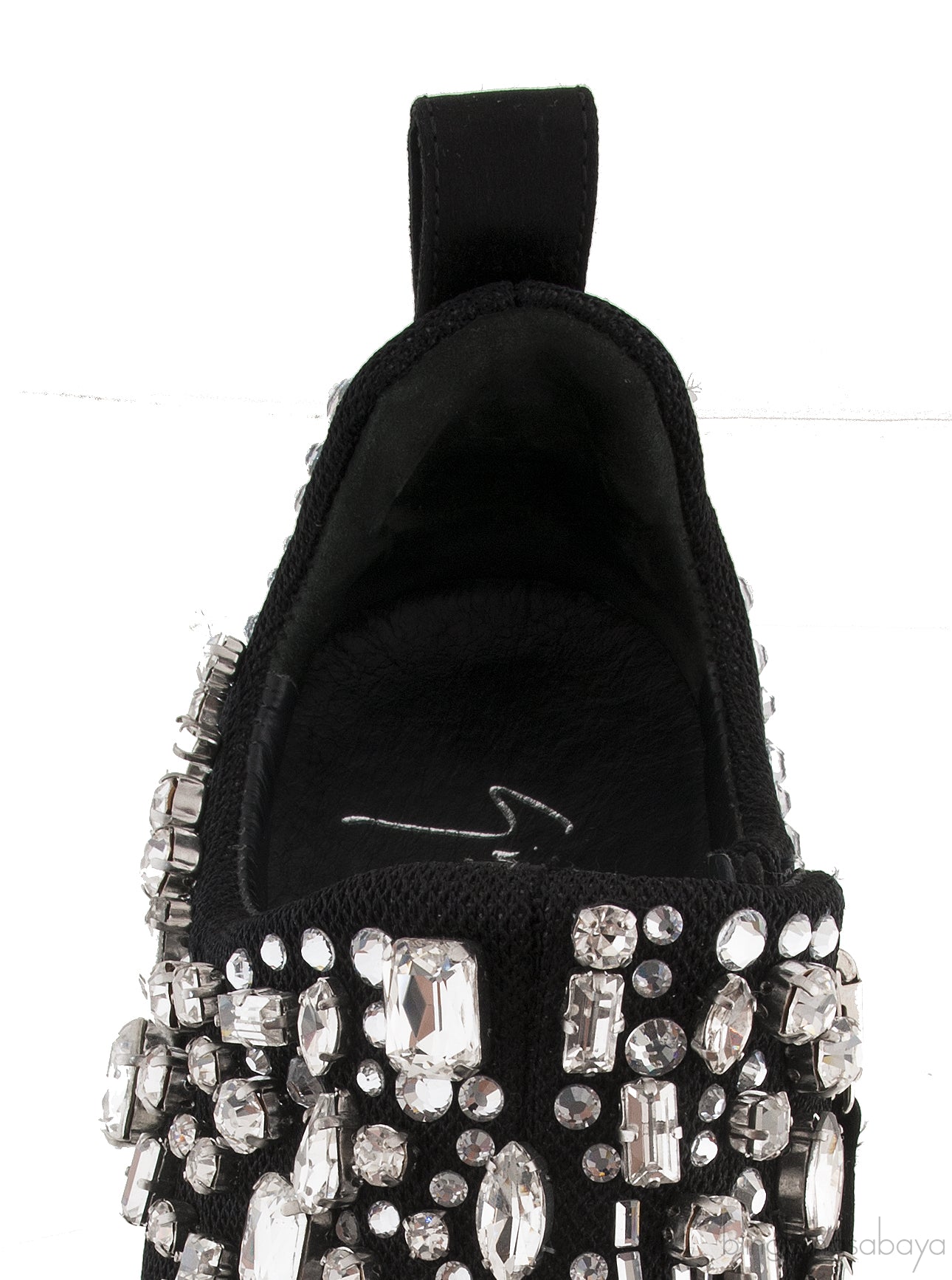 Gemma Crystal Black Sneaker