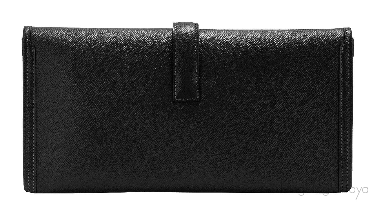 Jige Black Epsom Clutch GM