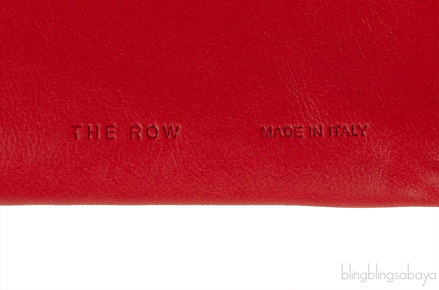 Candy Red Bindle Small Leather Tote Bag