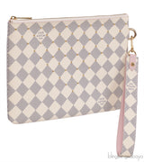 Louis Vuitton City Pouch Damier Azur Studded Clutch