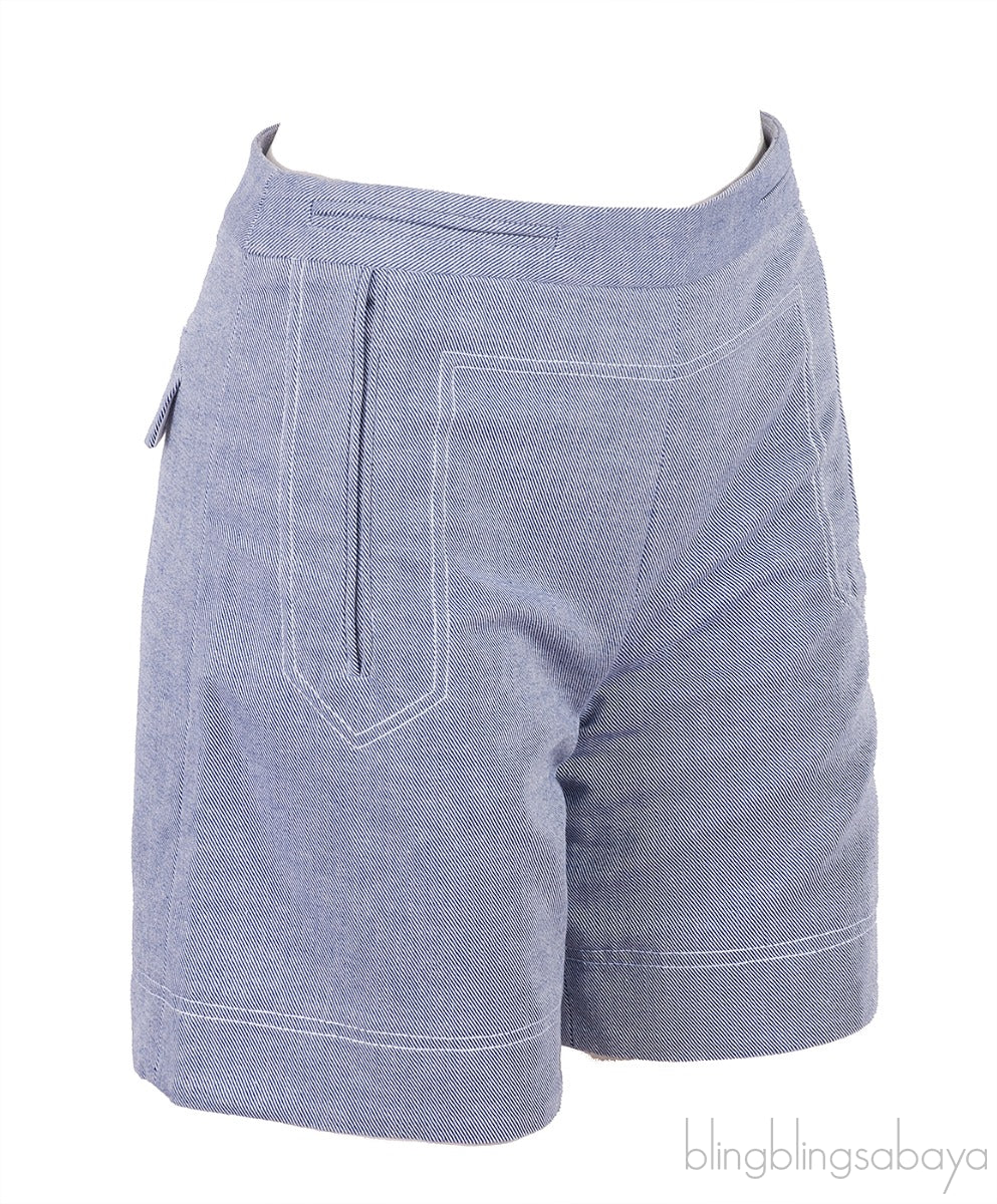 Blue Denim Shorts