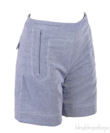 Blue Denim Shorts
