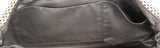 Metallic Gold Perforated Drill Flap Bag