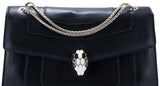 Serpenti Black Shoulder Bag