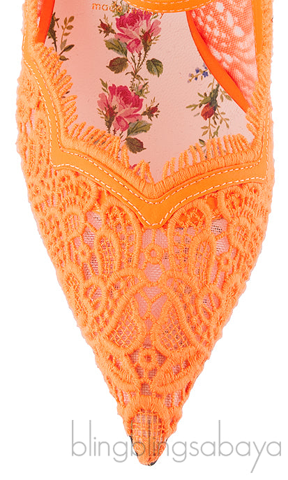 Gucci Corded Lace Virginia  Mary Jane Pumps