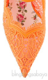 Gucci Corded Lace Virginia  Mary Jane Pumps