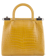 Crocodile Raffles Handbag