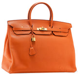 Birkin 40 Orange Togo GHW