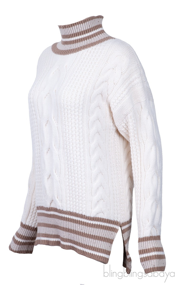 Off-white Cable Knit Sweatshirt