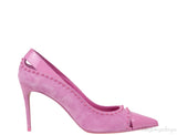 Duvette Spikes 85 Suede Pink Pumps