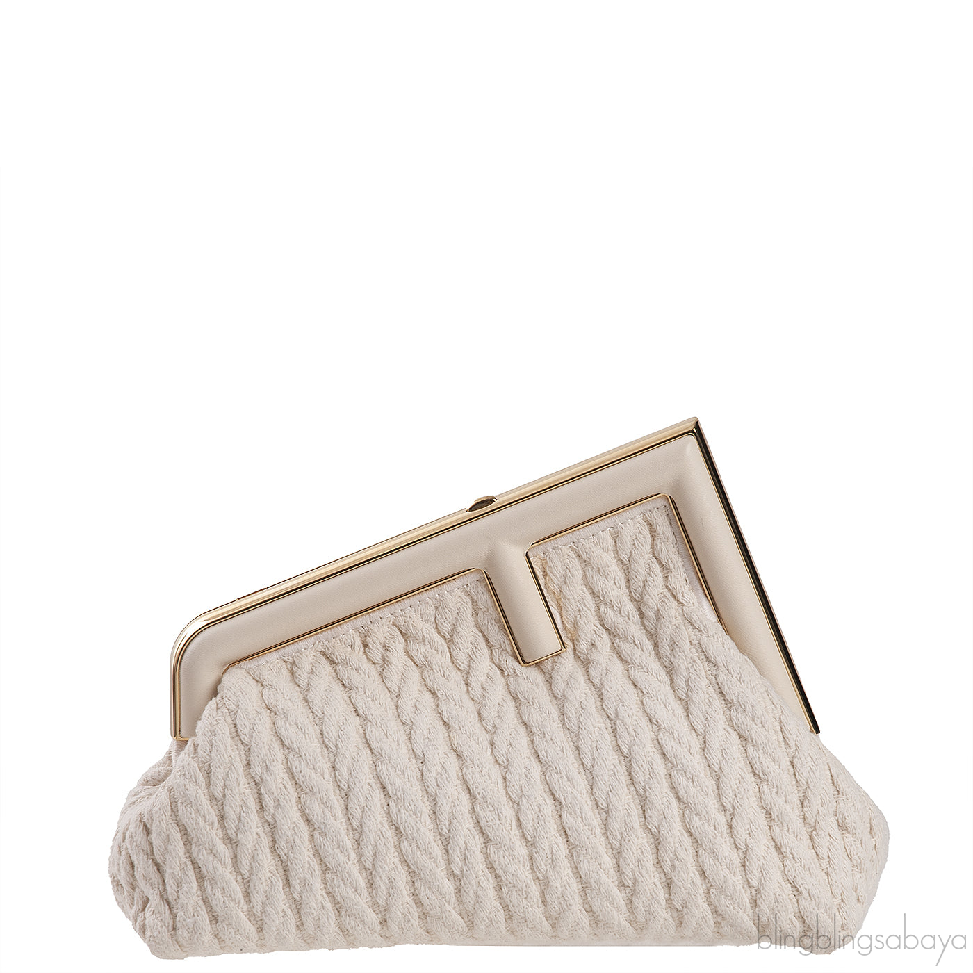 White Small First Clutch Bag