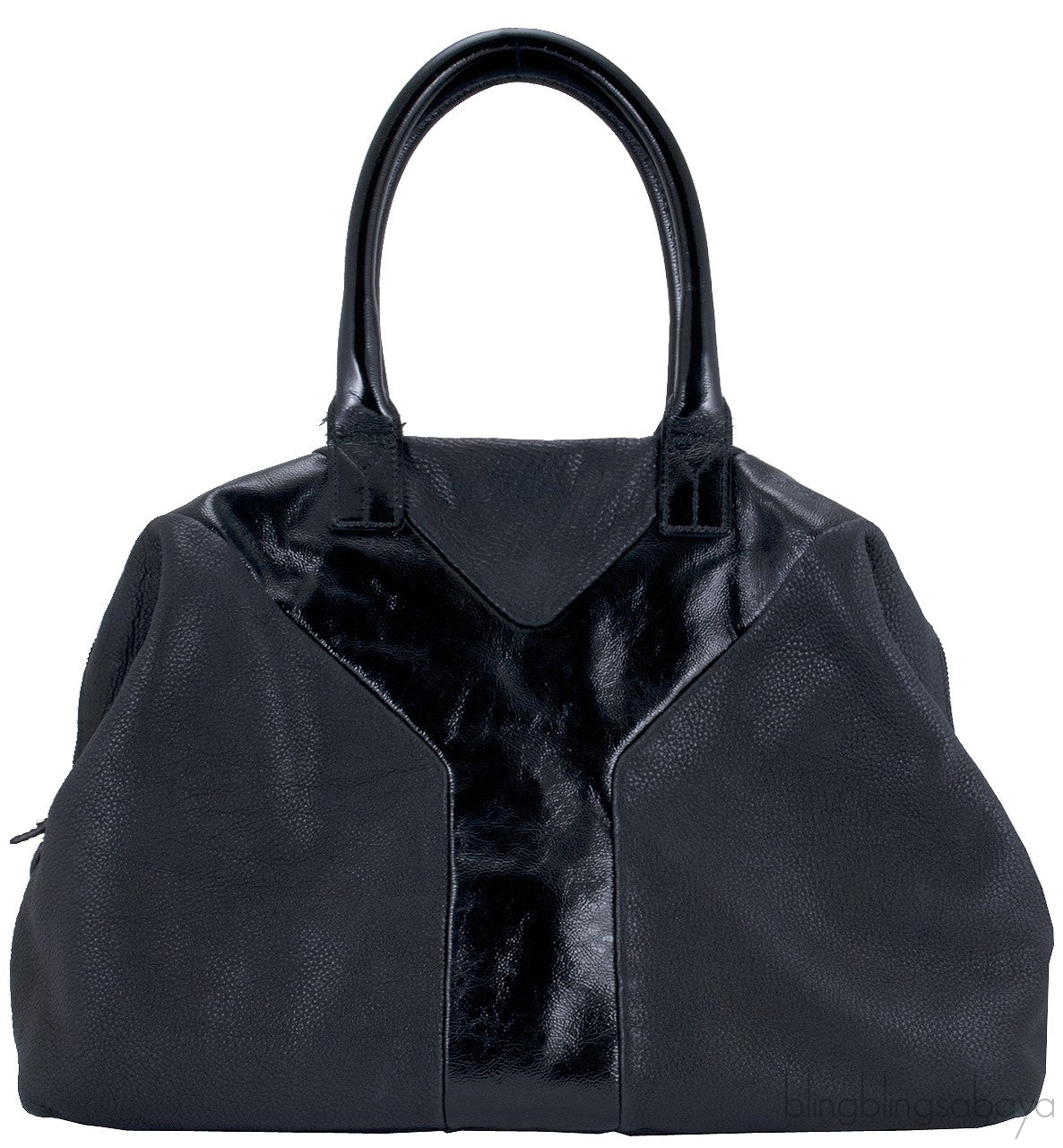Black Boston Shoulder Bag