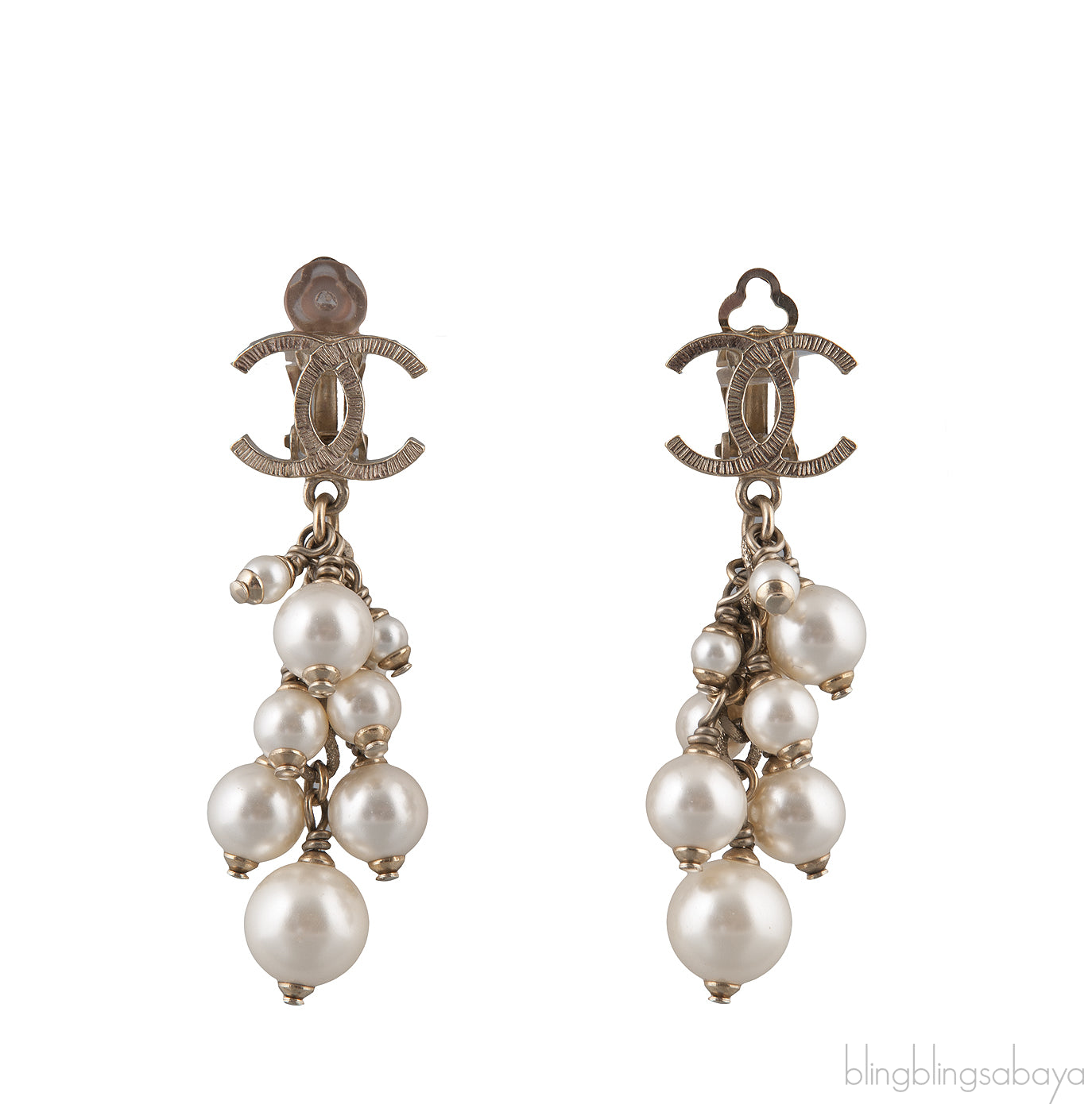 CC Grape Pearl Earrings