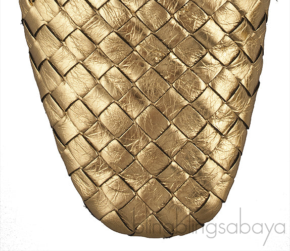 Gold Fiandra Slippers