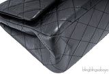 2.55 Reissue Black Distressed Leather