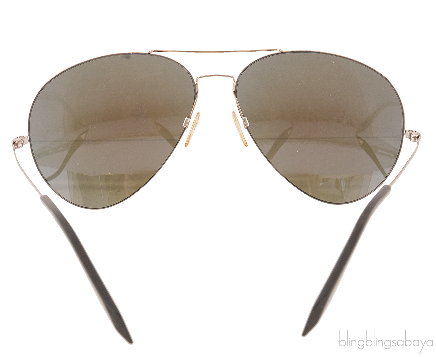 Blue Mirrored Sunglasses