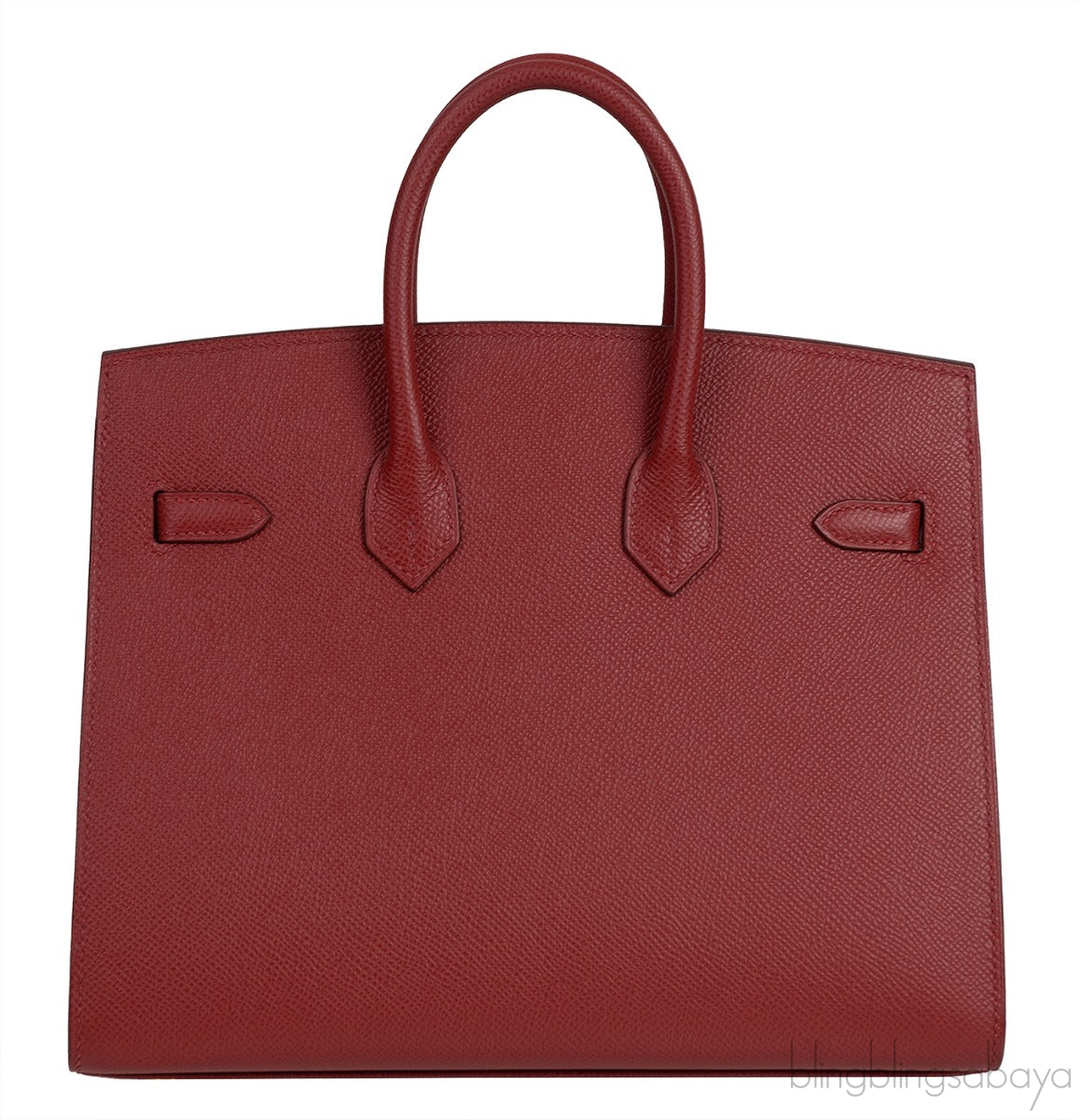 Birkin 25 Sellier Rouge Epsom GHW
