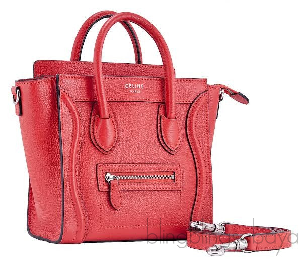 Nano Luggage Vermillon