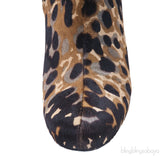 Animal Print Ankle Boots