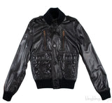 Black Leather Men\'s Jacket