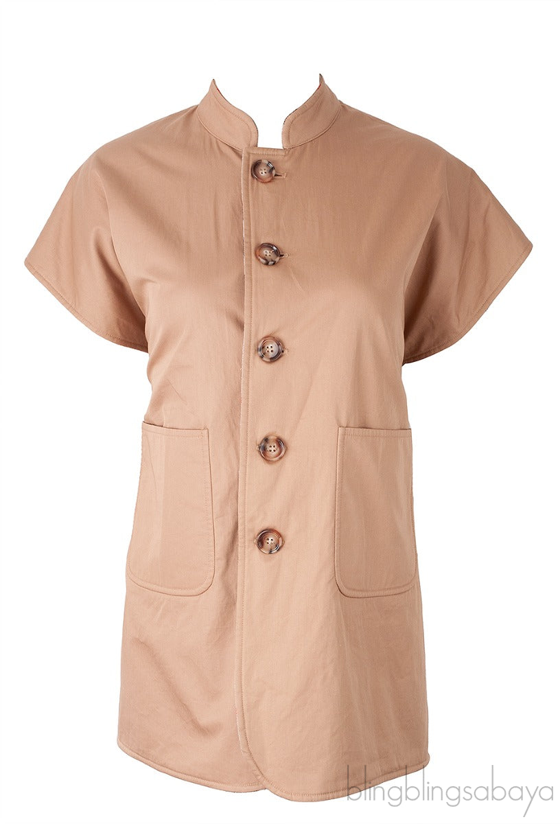 Check Reversible Kids Poncho