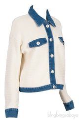 Nino Knit Denim Jacket