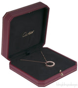 Love Diamond Rose Gold Necklace
