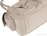 Christian Dior Oblique Canvas & Leather Multi-Pocket Bag